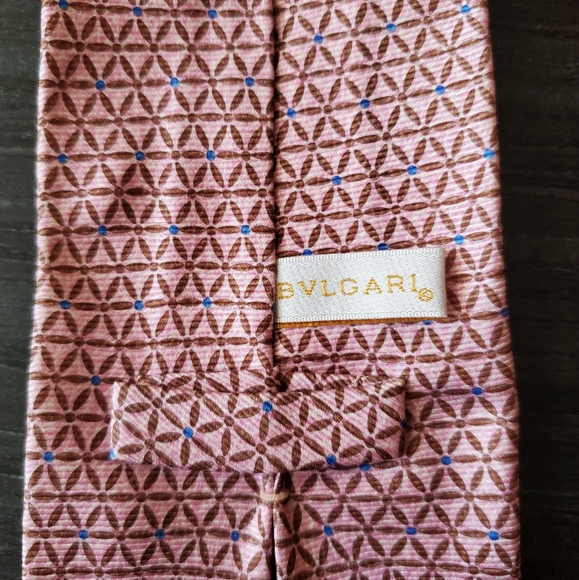 BVLGARI 100% Silk Tie - Picture 4 of 6